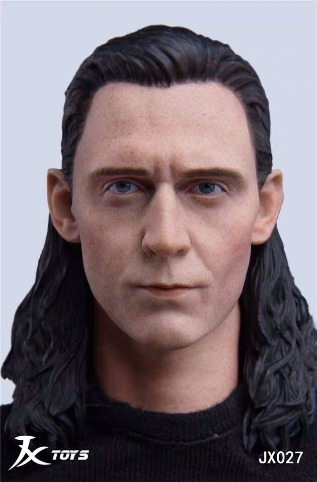 Soldier Loki Head Sculpture 1 6 Avengers Alliance High Quality LOKI Loki Model Spot