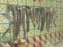 Large Red Red Wood Laos Old Material Acid Branches Swing Piece Handicraft Water Wave Texture