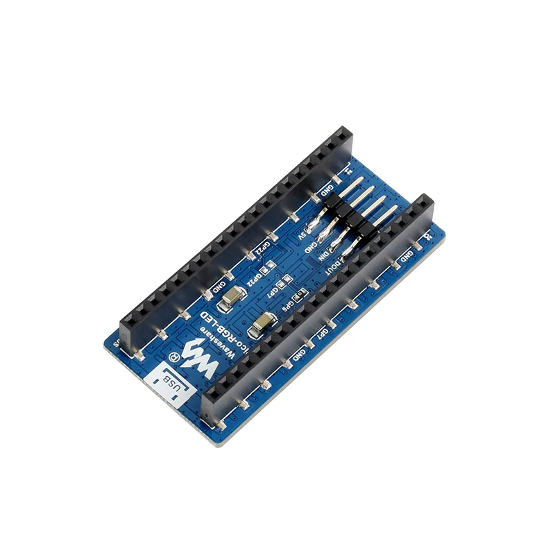 Светодиодный модуль полного цвета 16*10 RGB с яркостью 256, расширение линии LED для Raspberry Pi PICO Lotal Line