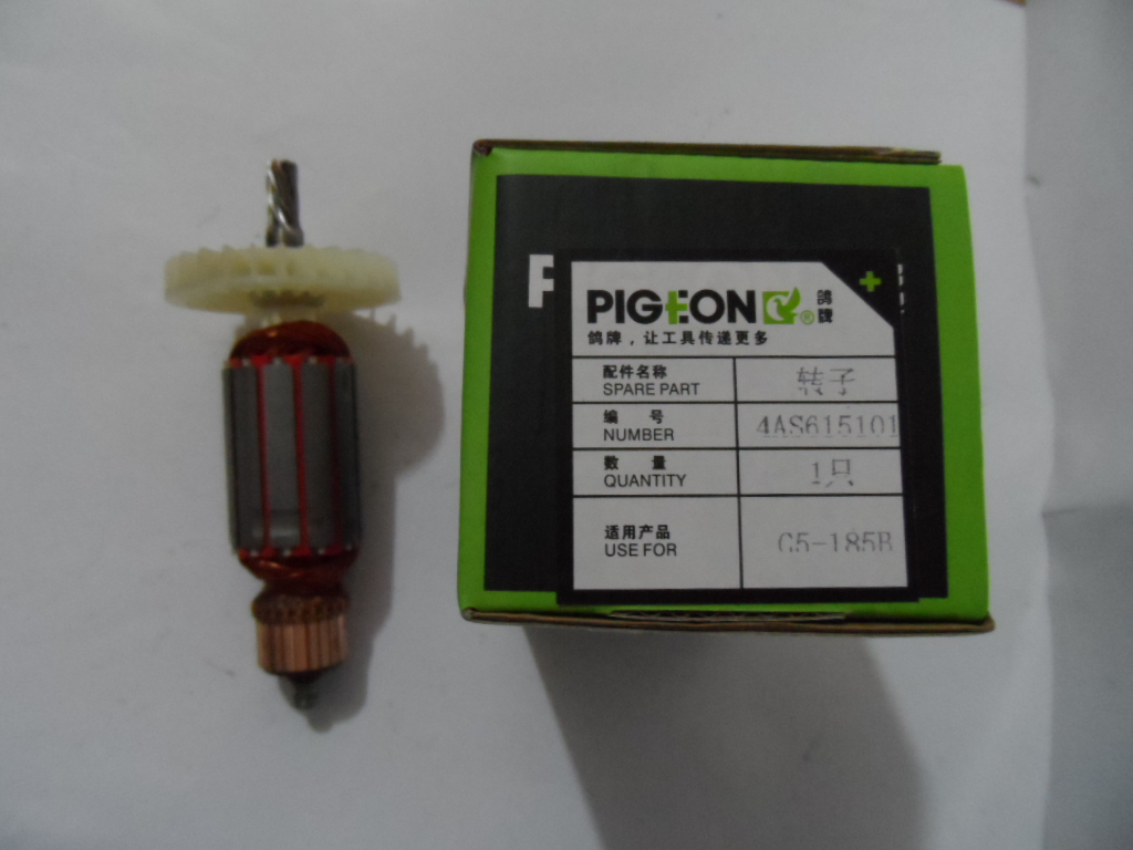 Original fitting accessories such as dove G5-185B G501 round saw machine rotor stator casing gear carbon brush switch