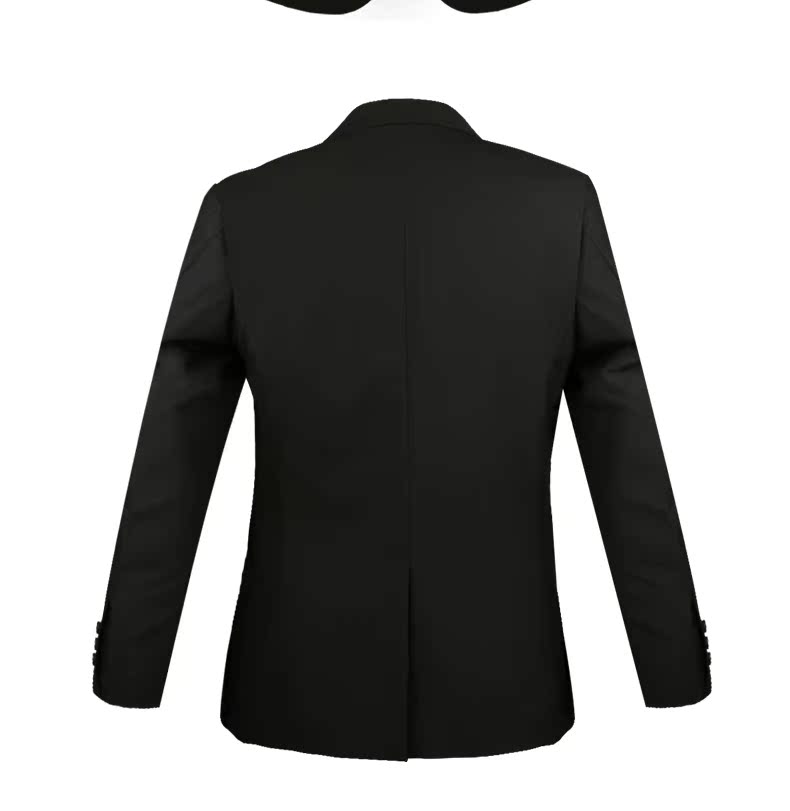 GD & ZS / Gedu · Zuozhi nam màu đen chuyên nghiệp phù hợp với bộ đồ vest phù hợp với áo khoác mỏng phù hợp với áo khoác - Suit phù hợp quần nam