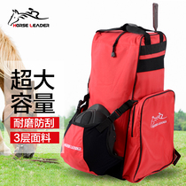 Equestrian equipment children equestrian equipment equestrian backpack horse riding bag womens boots helmet bag horse riding equipment Knight backpack men