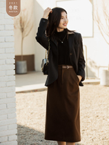 Seven amount of a cut coat womens winter small man black fashion wild arc side suit jacket women autumn and winter New 1885