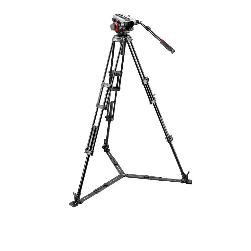Manfrotto 504HD+546GBK 三腳架液壓雲臺專業攝像三腳架套裝 Manfrotto 504HD+546GBK 三腳架液壓雲臺專業攝像三腳架套裝