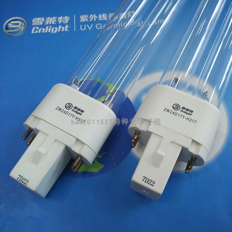 Snow Leet 24W ultraviolet germicidal lamp ZW24D17Y-H317 185nm-245nm with ozone disinfection light-Taobao