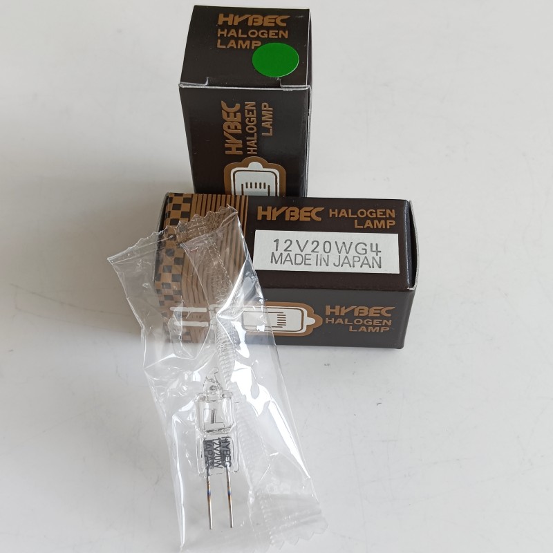 日本HYBEC生化灯珠MADEIN 12V20W G4 分光光度计钨灯