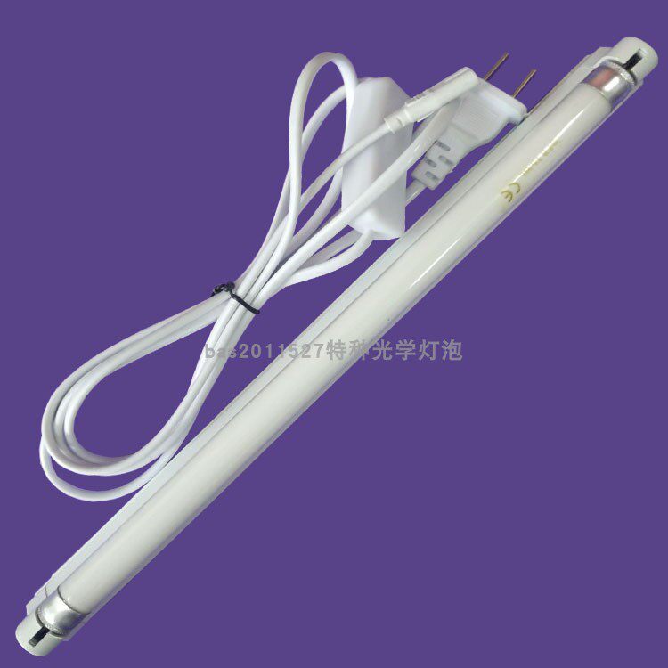 实验室用紫外线灯8W 365nm 光固化灯管光催化灯管8WBL