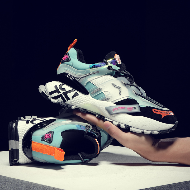 ins Daddy Shoes Men Shoes 2020 New Tide Shoes Han Edition Leisure Boys Spring and Summer Spring Couples Increase