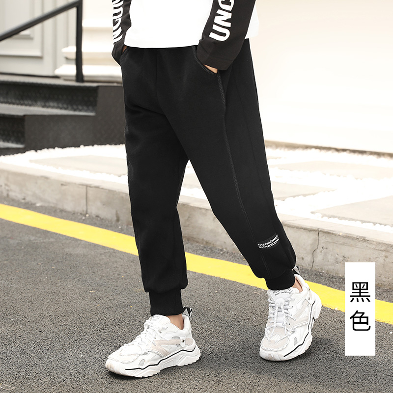 Chàng trai quần âu 2020 mùa xuân và mùa thu trẻ em mới sweatpants Hàn Quốc phiên bản của ít trẻ em quần cậu bé mùa thu sành điệu mặc.