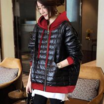 Vegan ordering bright face cotton clothes Even hat jacket woman short style Fashion Loose Bread Clothes Autumn Winter Dress 2021 New