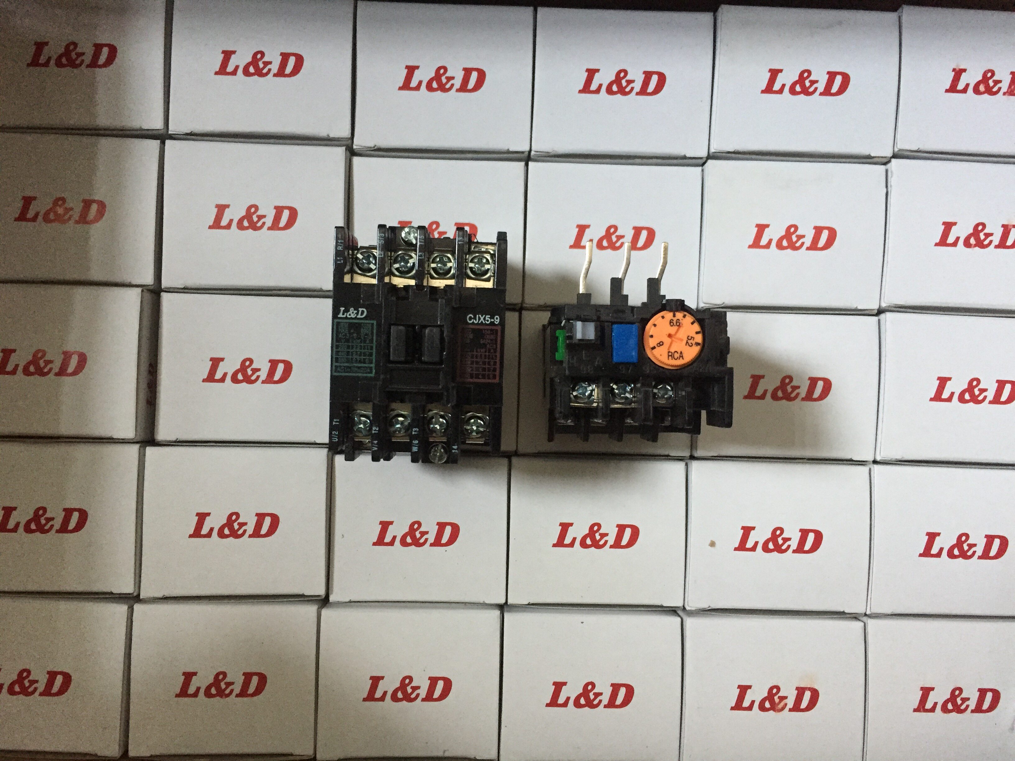 Ryoelectric AC contactor CJX5-9 (380V220V) thermal relay JRS5-12 intelligent protector