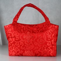 2018 New Wedding bag red wedding supplies bride Hand bag retro bridal bag accessories