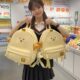 Japanese cute cartoon bag chick backpack girl children primary school bag small fresh travel small back
