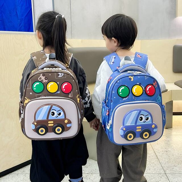 Kehao Kindergarten Children's Light Car Schoolbag