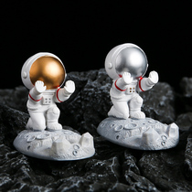 Healing Ensemble Astronaut Astronaut Swing Piece Mobile Phone Holder Desktop Home Residence Ornaments Furnishing Cute Creative Handiwork