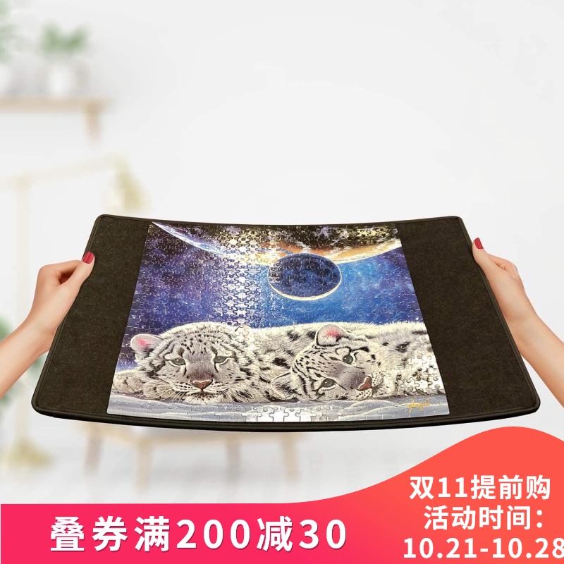 Thick non-slip anti-folding professional puzzle pad 1000 1500 2000 piece can be equipped with bracket imported quality