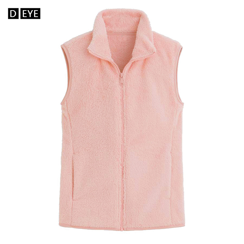 Coral suede waistcoat lady autumn winter rocking grain suede waistcoat vest home warm sleeveless cardiovert cardiff with velvety and velvety jacket