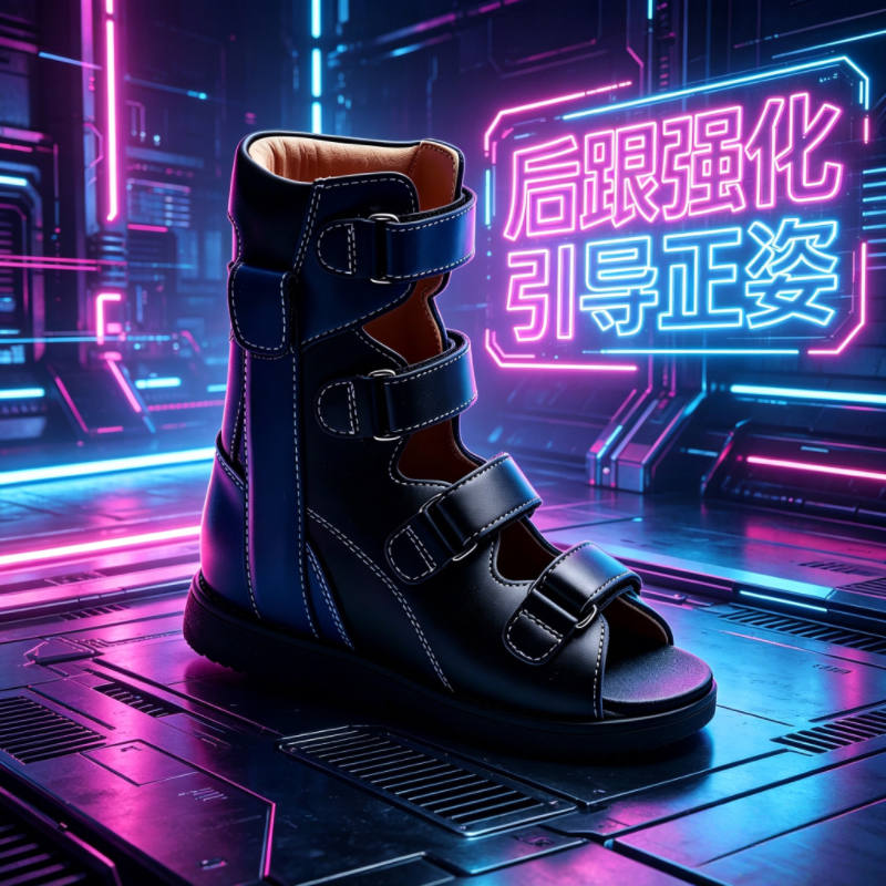 Children's High-Top Sandals for Clubfoot, Varus Foot, Flat Feet, Splayed Legs, Arch Support, Summer