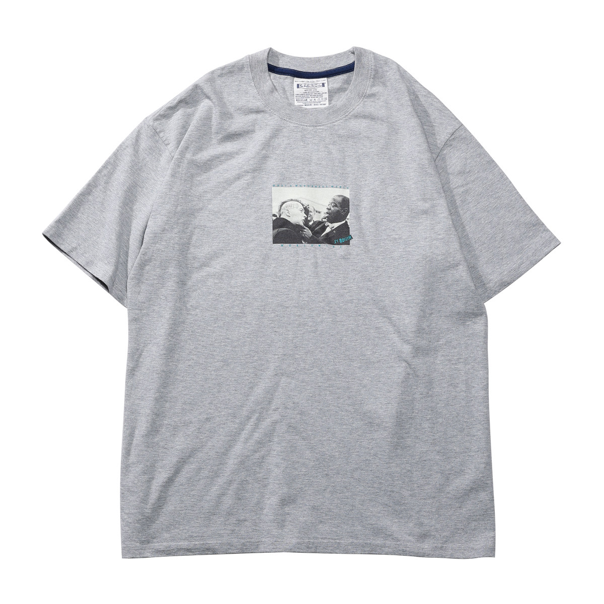 STRL 21SS Beautiful Louis Wonderful People print loose casual short-sleeved T-shirt TEE