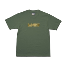 BADMIND 21SS English Logo print loose casual street T-shirt