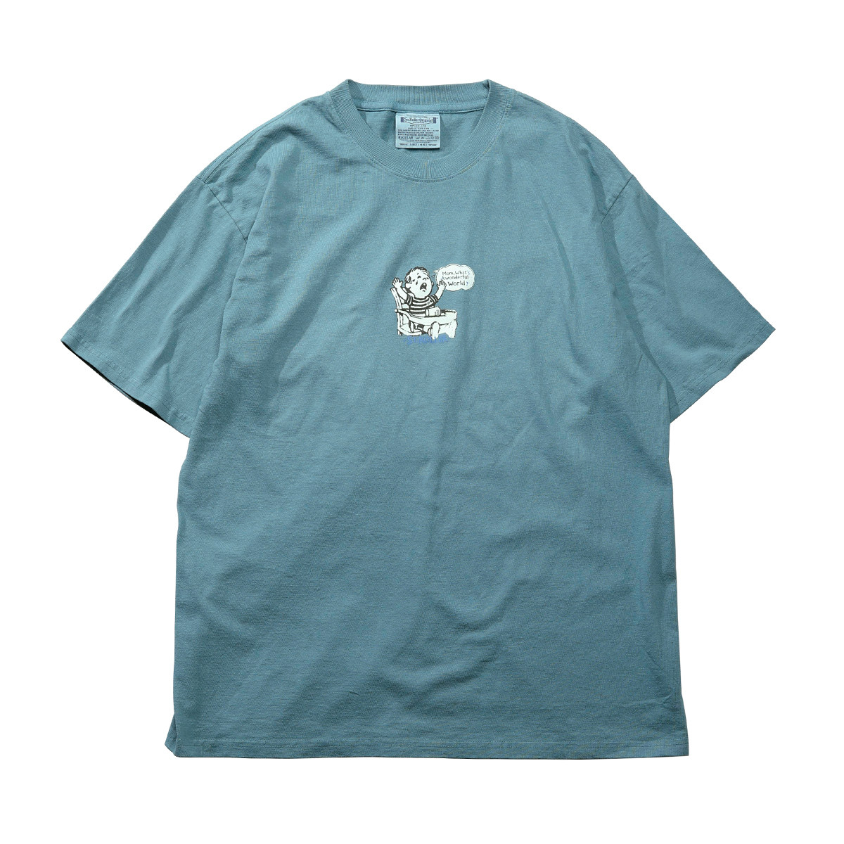 STRL 21SS Crying Baby Theme features loose and leisure street short sleeve T-shirt TEE