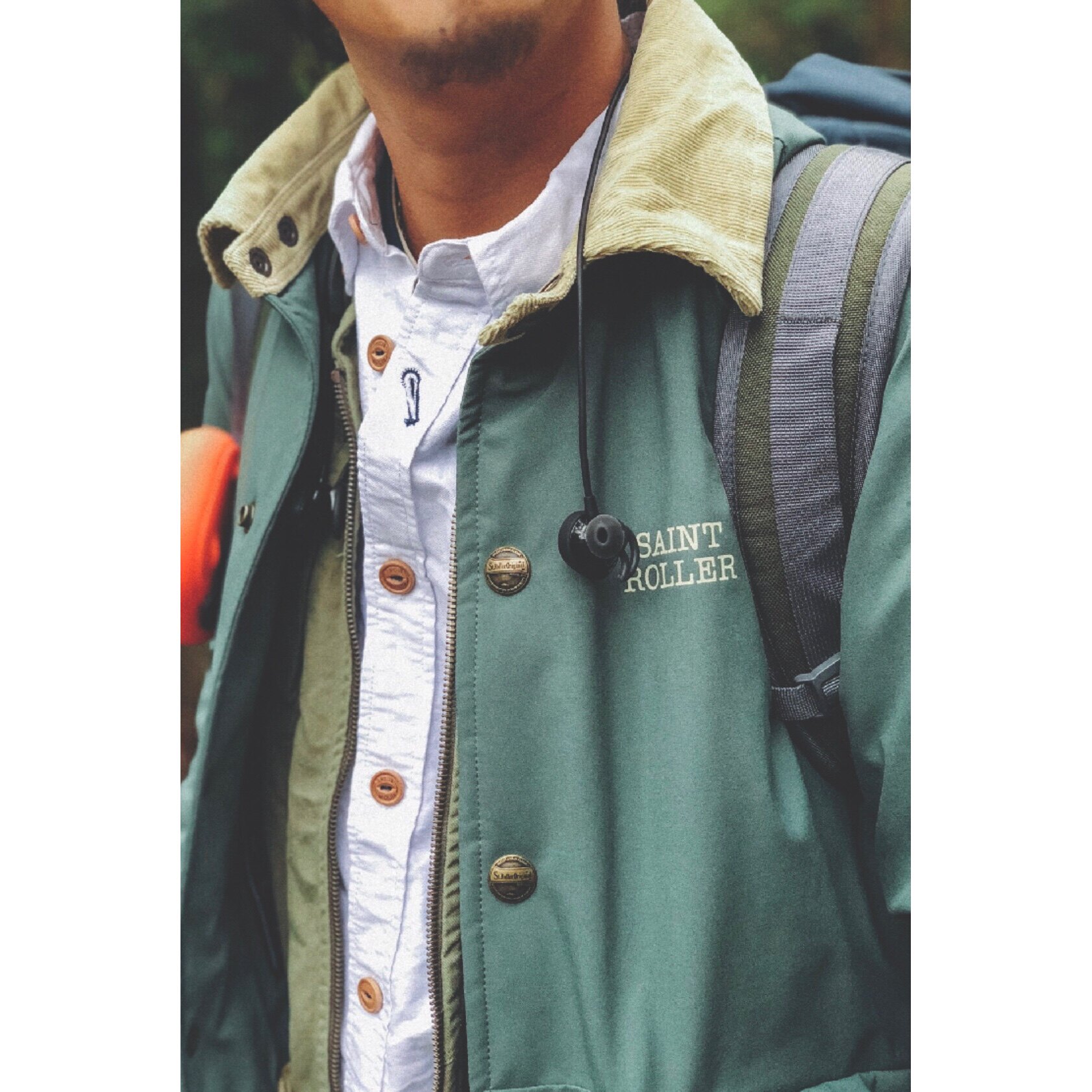 (St Roller Official Online Store) STRL 3M Three-Proof Thinsulate Warm Hunting Coach Jacket