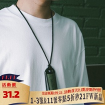 STRL vintage military brand concept portable protective disposable hand sanitizer alcohol disinfection gel lanyard key clasp