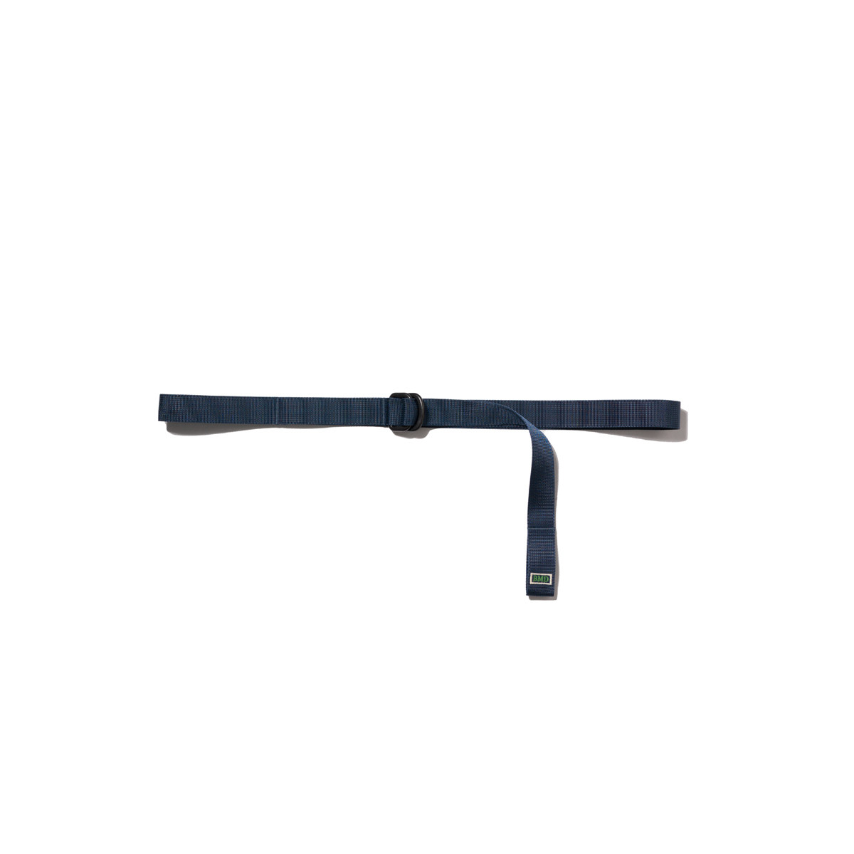 BADMIND 20SS American street double buckle LOGO embroidery belt 