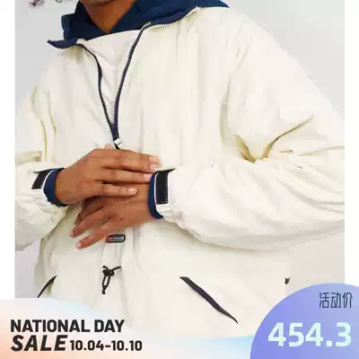 2019FW retro loose pullover plush warm 3m waterproof sports coat