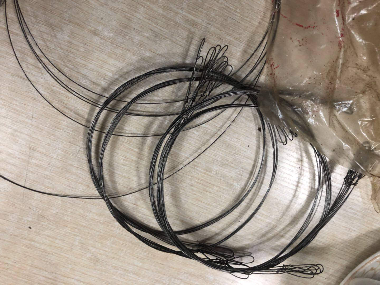 69CM long wire saw blade single-sided tooth diameter 0 66MM 5