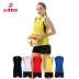 Etto Anh cách quần áo bóng chuyền phù hợp với nam giới đào tạo thi đấu tay ngắn nữ nhanh tay đồng phục đội bóng chuyền mua quần áo
