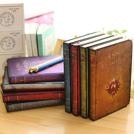 金谷 冰与火之歌记事本 权利的游戏复古笔记本欧式精装日记本1292