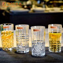 Germany imports nachtamnn crystal glass whiskey cup juice cup 4 different pattern color boxes