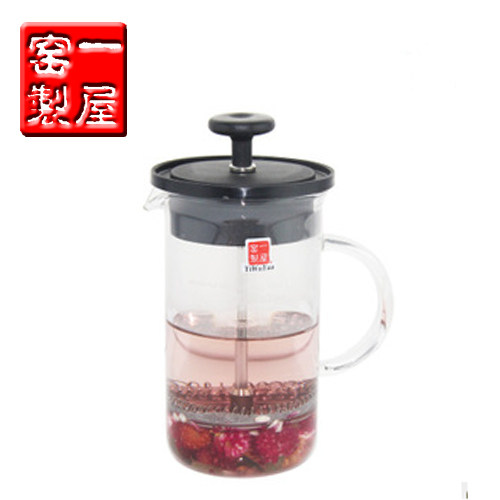 A cafe filter pot glass tea pot Coffee Maker Tea Maker Filter Pu'er Tea set