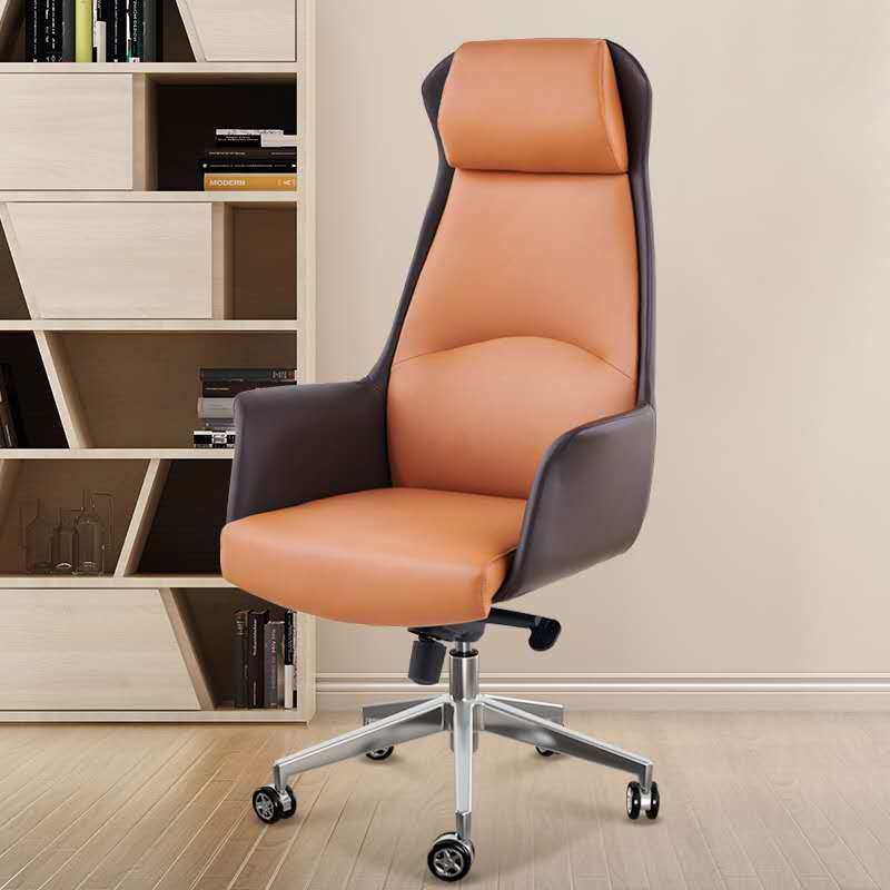 President executive chair boss chair designer chair lift reclining home office swivel chair modern minimalist office chair