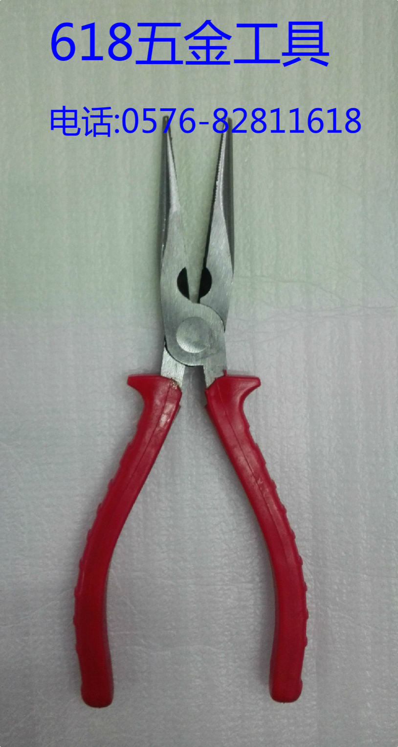 Five gold tool non-slip handle sharp mouth pliers electrician multifunctional sharp mouth pliers 6 inch 8 inches