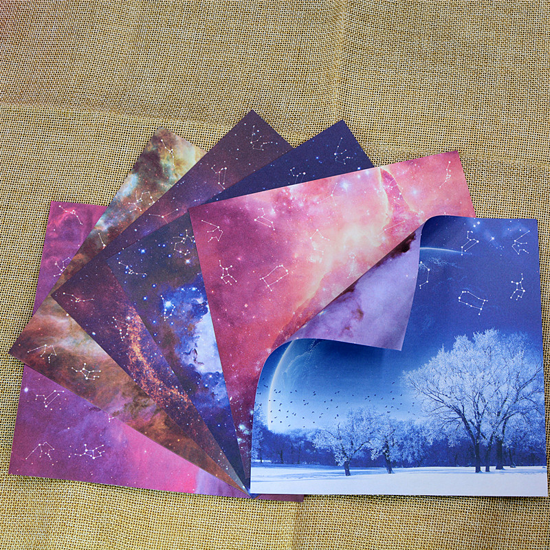 15 cm double - sided star square printing hand - made paper for children's thousand paper cranes love folding paper