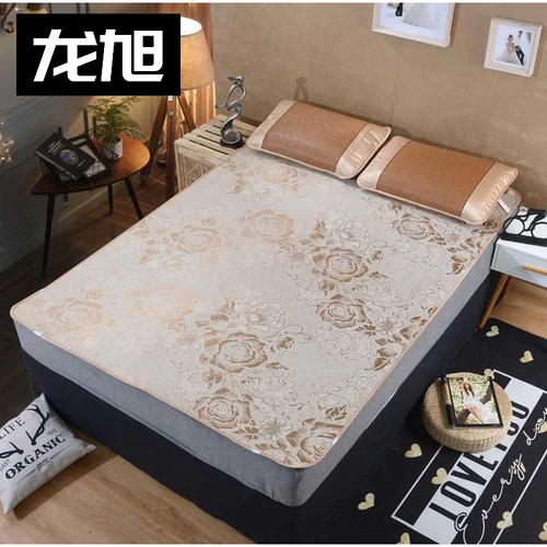 Сиденье кровать xia dong Дублирующие бамбуковые коврики с двойными прохладными ковриками складываемые положительные и отрицательные использование в виде общежития студента в ширину.