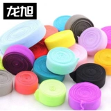 Трикотажное нижнее белье, лента, хлопковая черная тонкая ткань