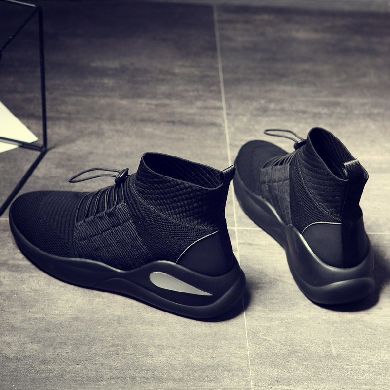 O Elephant New Spring High Cylinder 100 Hitch Martin Men's Shoes Elastic Socks Winter Sports Casual Fashion Men's Tide Shoes