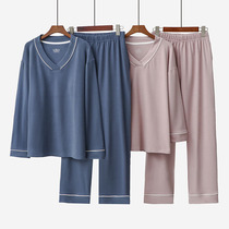 Double Sided Delsuede Pyjamas Woman Autumn Winter Long Sleeves Long Pants Sleeve Head Thickening Plus couple Home Suits Suit Men outwear