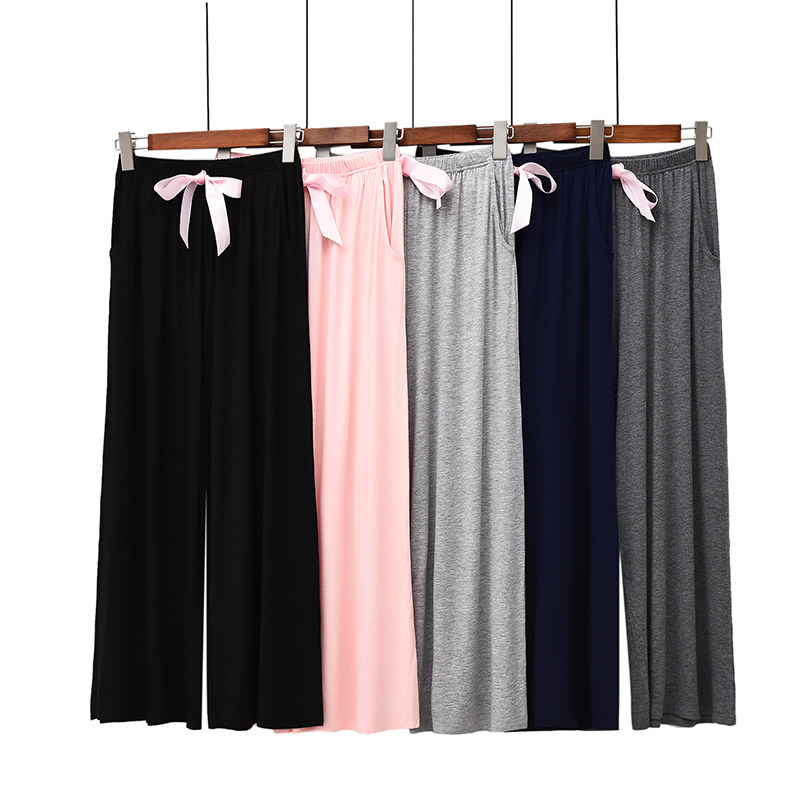 Summer Thin Women's Pajama Pants Modal Pants Stretch Casual Home Trousers