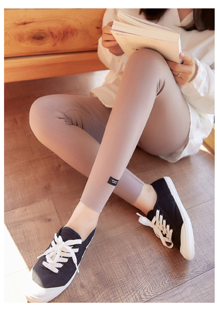 Mùa thu 2018 quần nữ mới phiên bản Hàn Quốc của quần legging cotton mặc quần mỏng chân hoang dã quần nữ đẹp