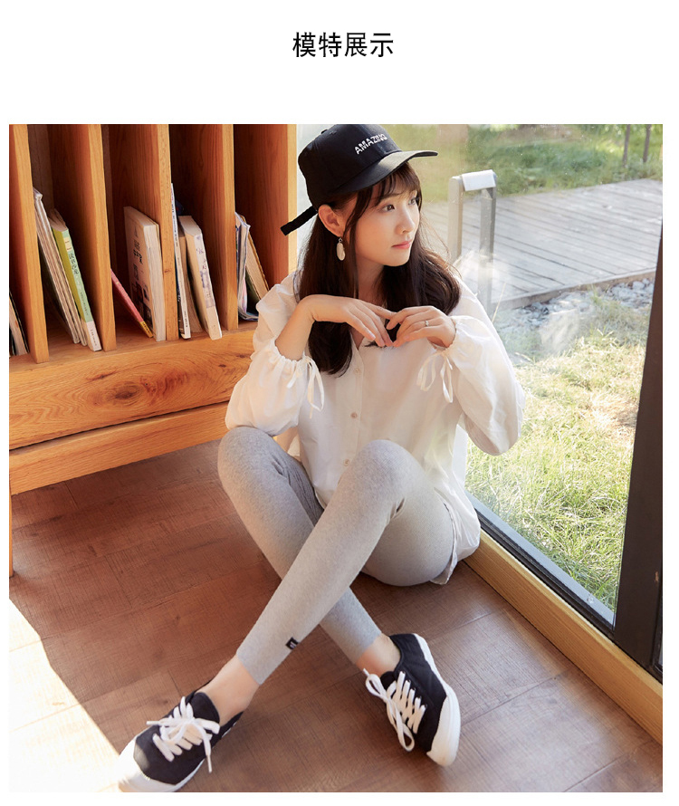 Mùa thu 2018 quần nữ mới phiên bản Hàn Quốc của quần legging cotton mặc quần mỏng chân hoang dã quần nữ đẹp