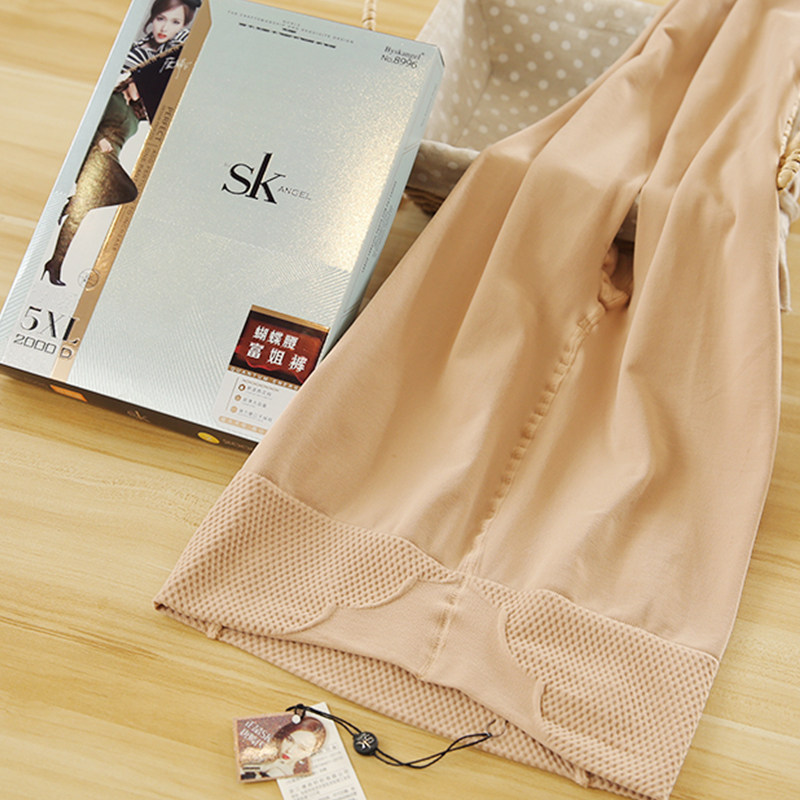 SK8996 Plus file plus size butterfly high waist abdomen socks rich sister pants beautiful legs plastic velvet super elastic tights