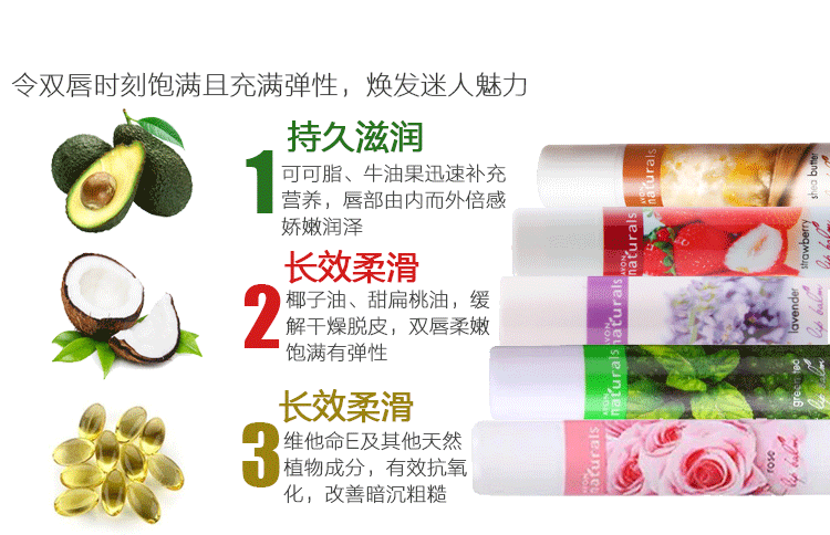 Avon Strawberry Lip Balm Female Colorless Moisturising Light Color Lip Balm Base Moisturising Lip Balm Chống khô Nam - Son môi merzy xanh
