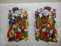 Woodblock New Year Pictures | Intangible Cultural Heritage) Zhuxian Town | Spring Festival Special Service) Wuzi Dengke 22