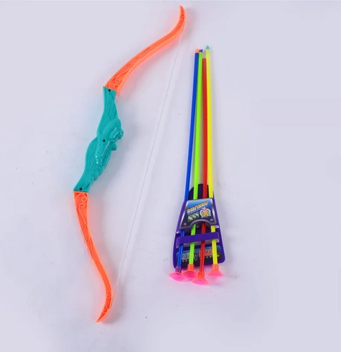 Детский безопасный лук и стрелы, дорожная игрушка для спортзала, реалистичный комплект, семейный стиль, стрельба из лука