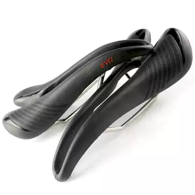 EVO mountain road bike seat cushion titanium alloy seat cushion saddle lightweight leather eagle hollow bicycle accessories