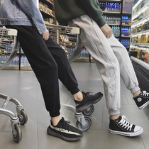  @Fangshao mens autumn Korean straight casual pants mens trend leggings student all-match sports pants